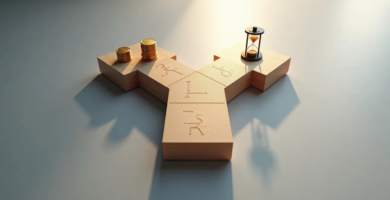 Schéma décisionnel pour la restructuration d'un PGE d'entreprise française