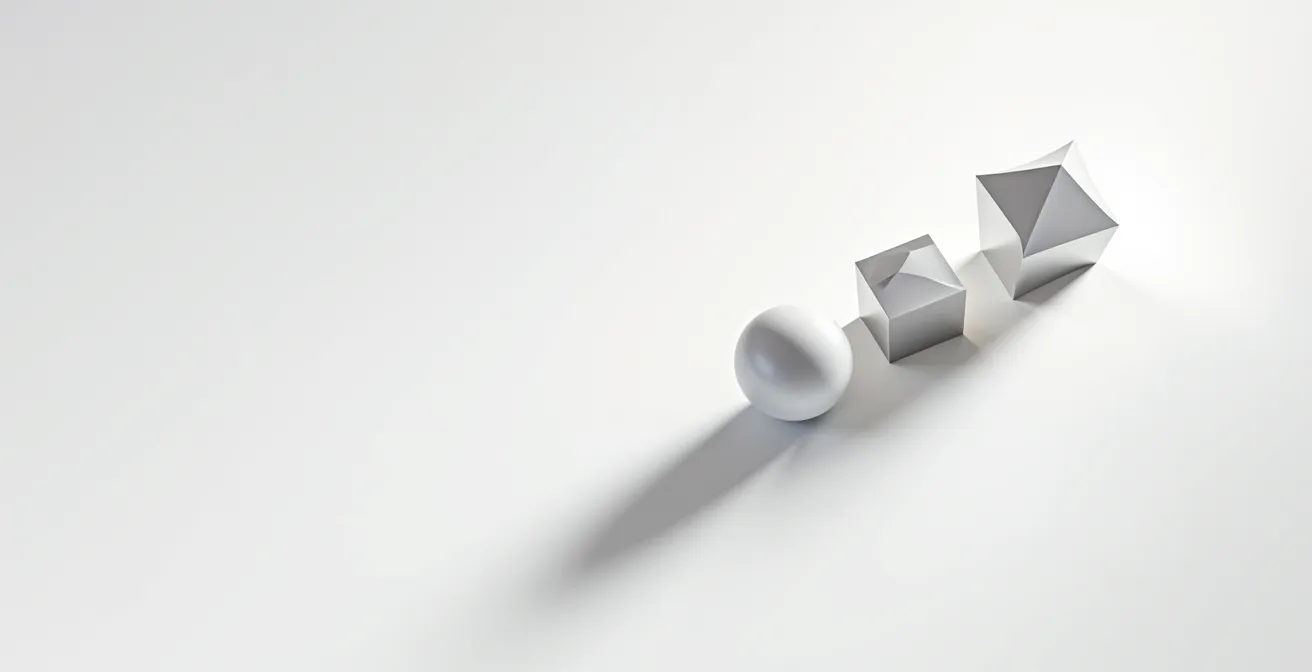 Représentation visuelle de la structure narrative en trois actes pour une présentation